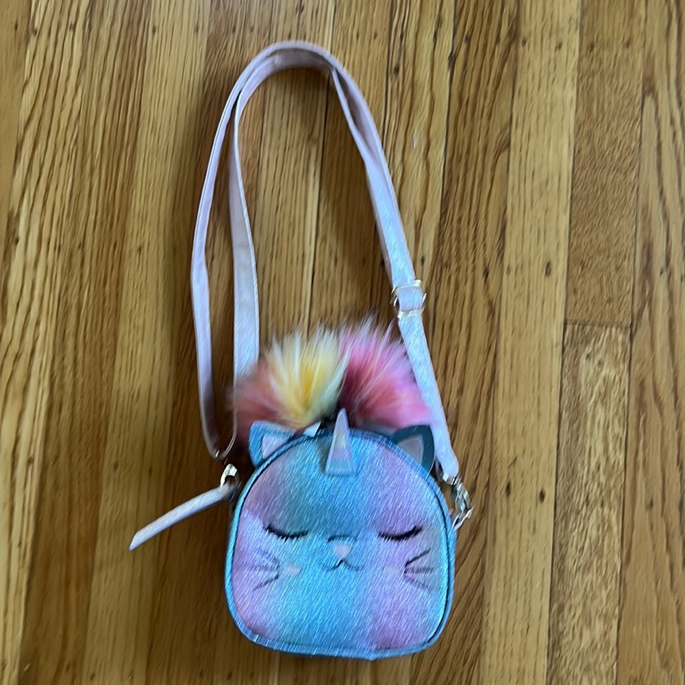 Kitty Unicorn Sparkle Kid’s Purse